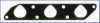 OPEL 4504973 Gasket, intake manifold